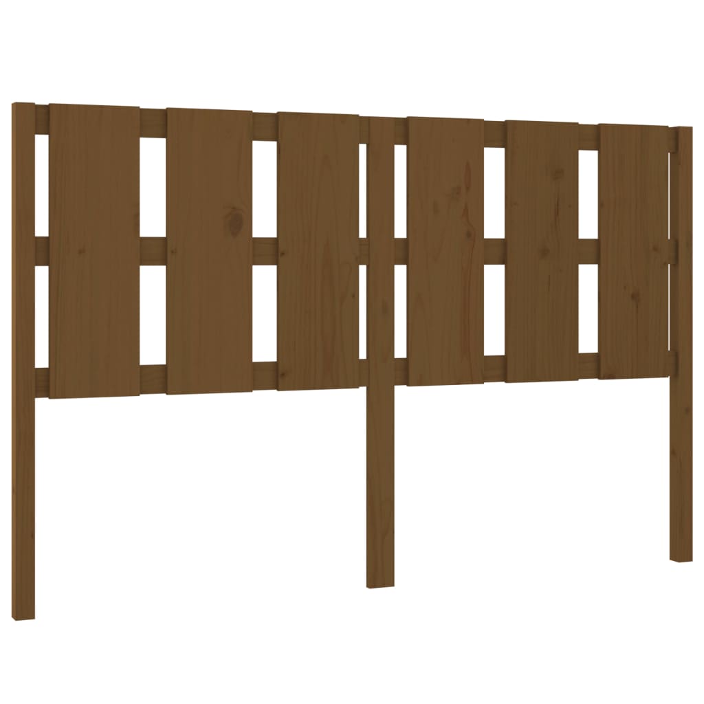 Testiera per Letto ambra 155,5x4x100 cm Legno Massello di Pino - homemem39