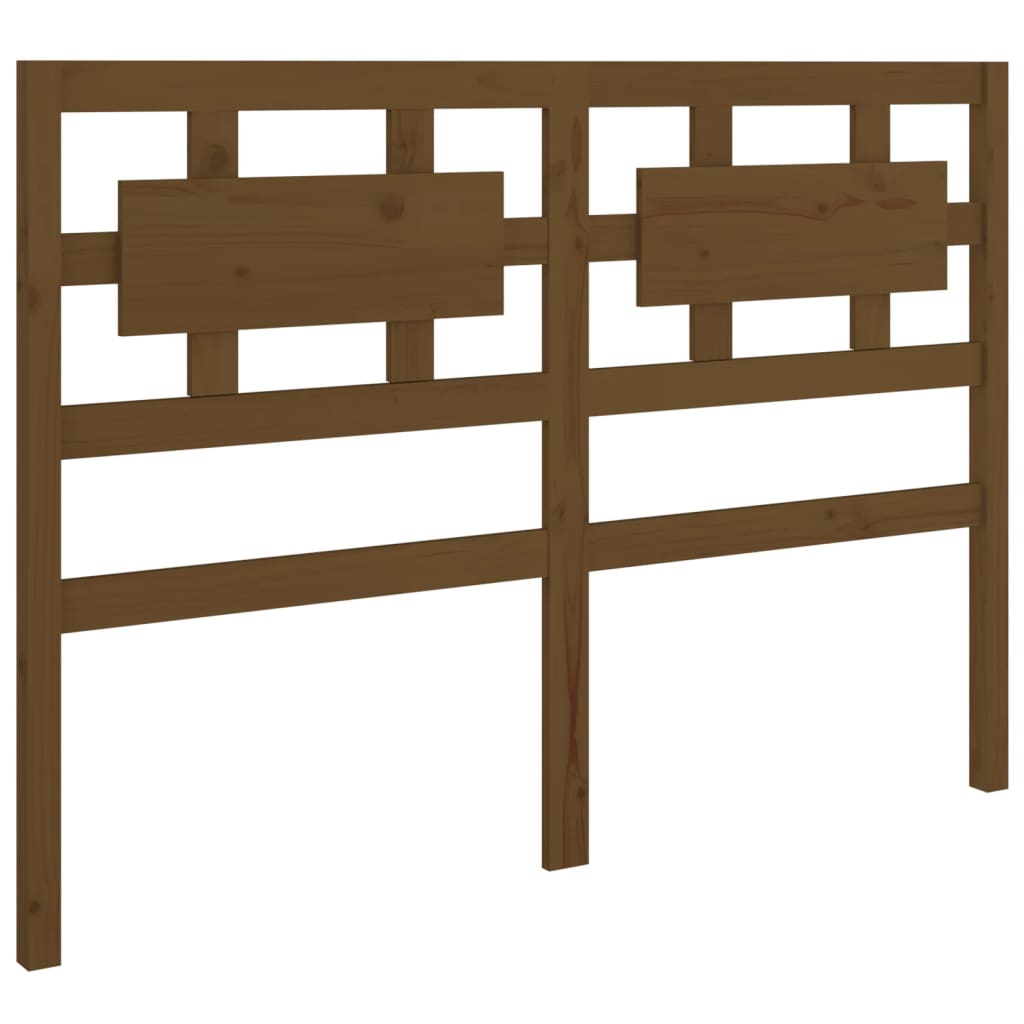 Testiera per Letto ambra 145,5x4x100 cm Legno Massello di Pino - homemem39