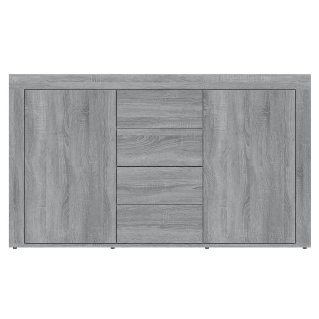 Credenza Grigio Sonoma 120x36x69 cm in Legno Multistrato - homemem39
