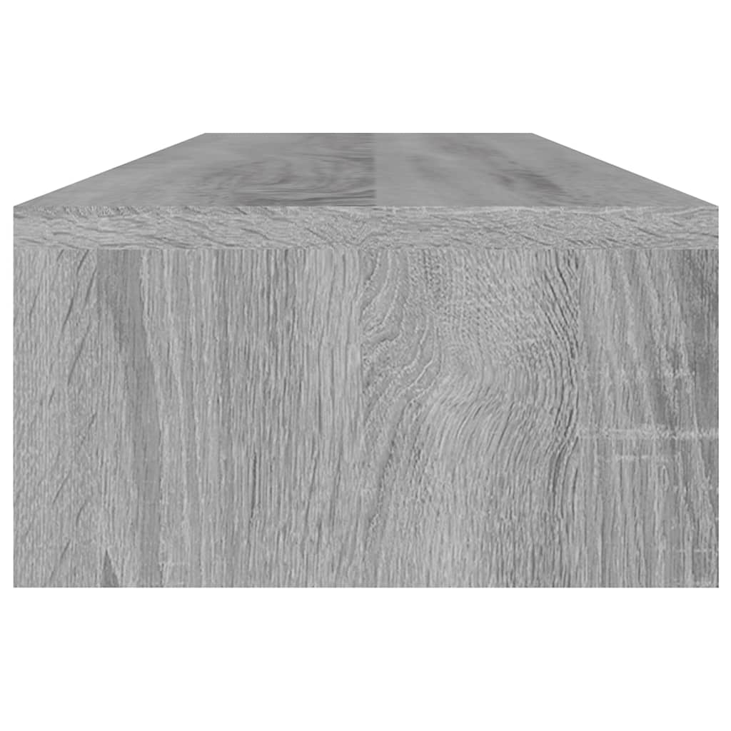 Supporto Monitor Grigio Sonoma 100x24x13cm in Legno Multistrato - homemem39