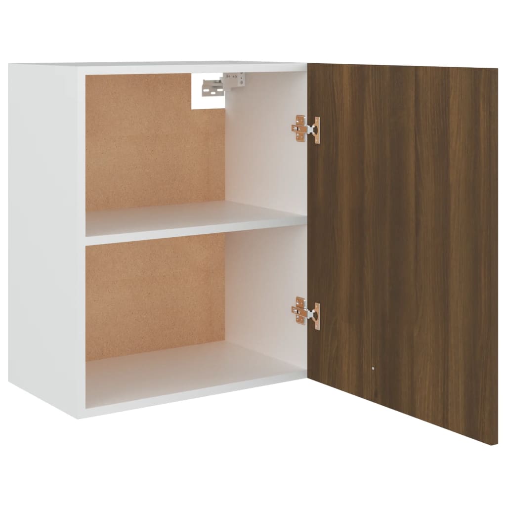 Mobile Pensile “Lyon” Rovere Marrone 50x31x60 cm - homemem39