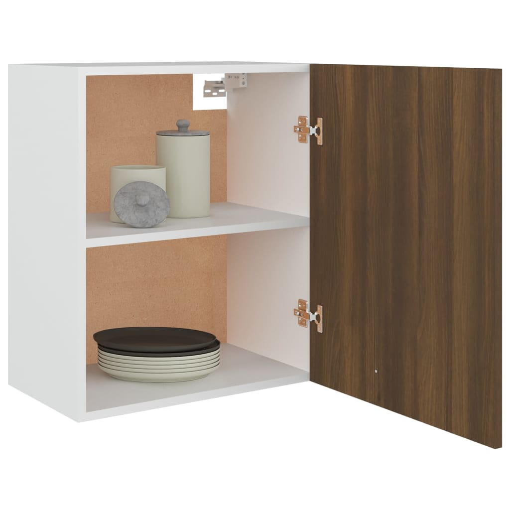 Mobile Pensile “Lyon” Rovere Marrone 50x31x60 cm - homemem39