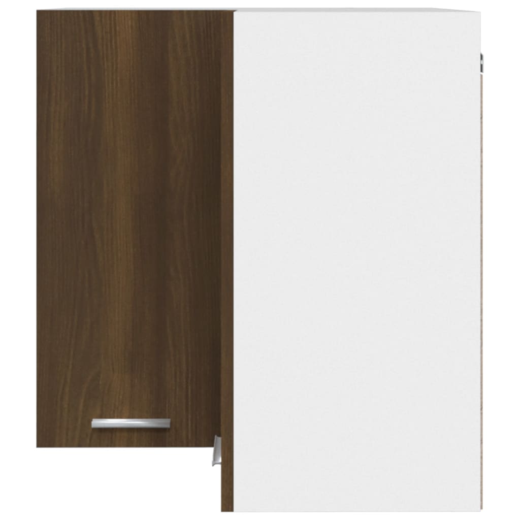 Mobile Pensile Angolo “Lyon” Rovere Marrone 57x57x60 - homemem39