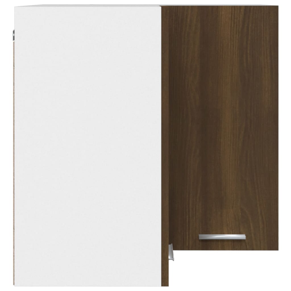 Mobile Pensile Angolo “Lyon” Rovere Marrone 57x57x60 - homemem39