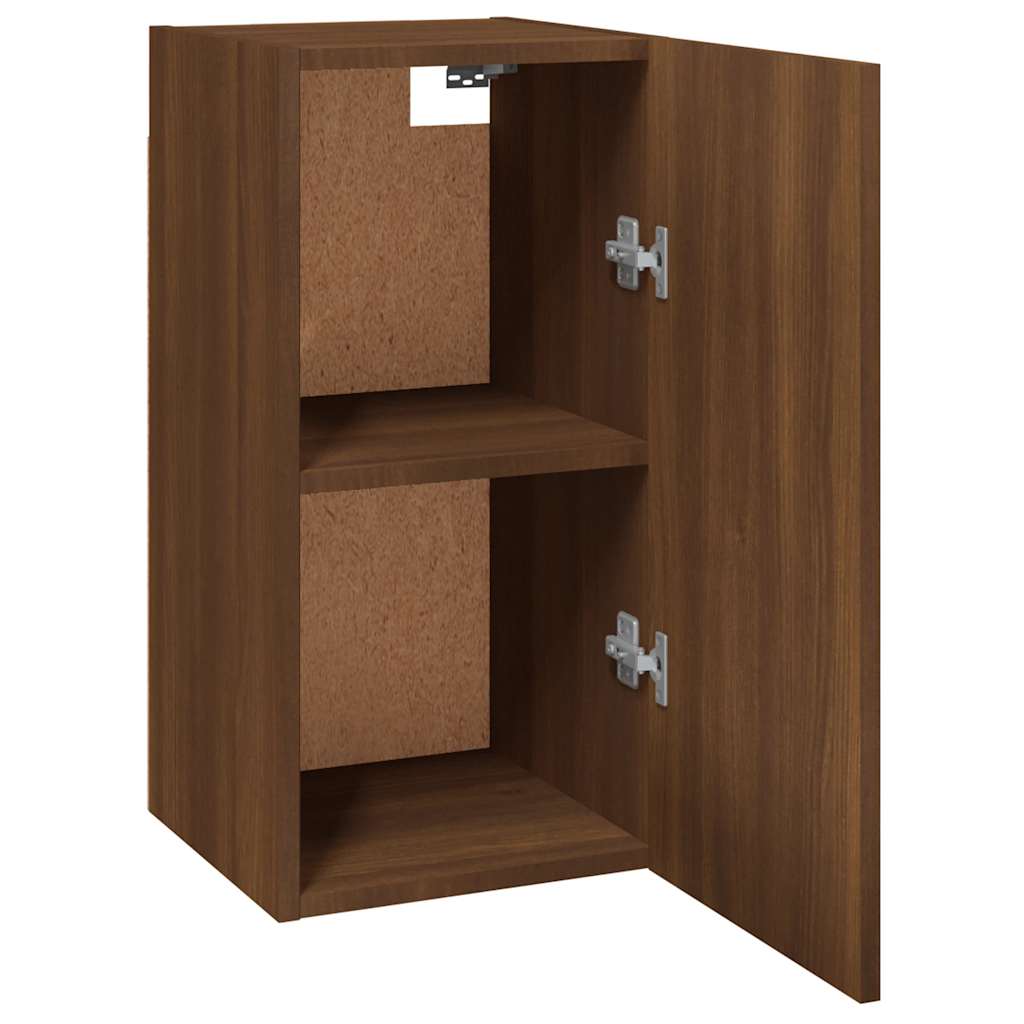 Mobile TV Rovere Marrone 30,5x30x60 cm Legno Multistrato - homemem39