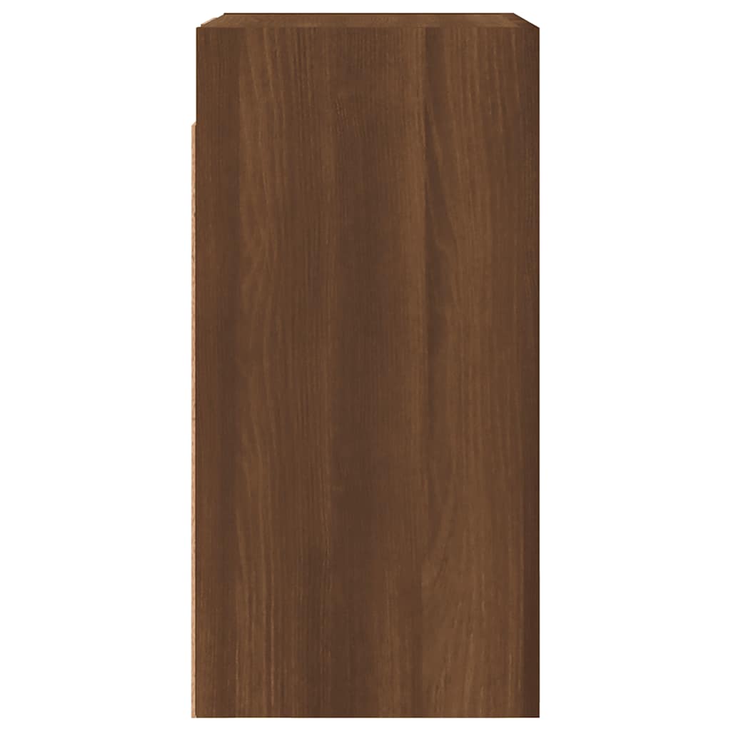 Mobili TV 2 pz Rovere Marrone 30,5x30x60 cm Legno Multistrato - homemem39