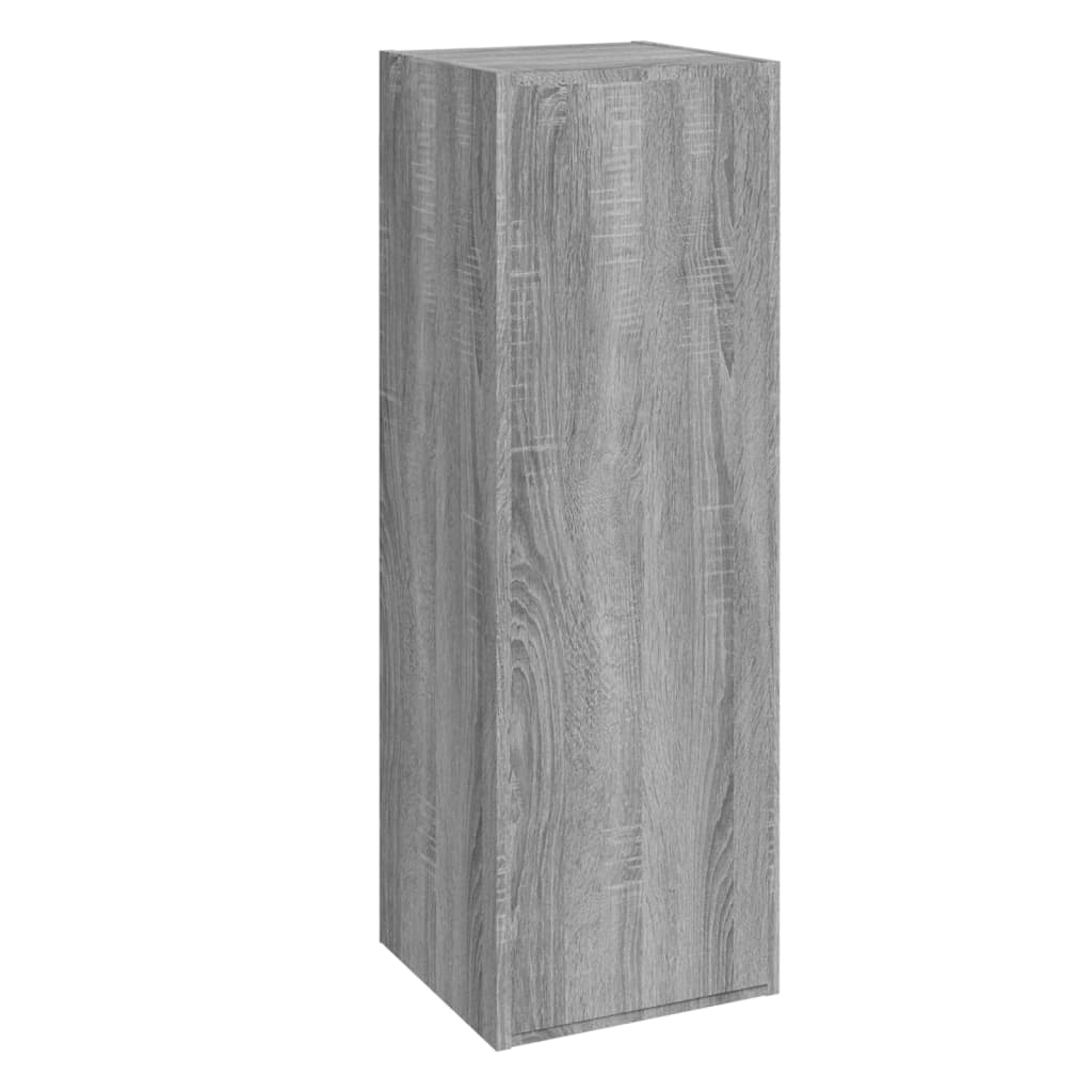 Mobile TV Grigio Sonoma 30,5x30x90 cm in Legno Multistrato - homemem39