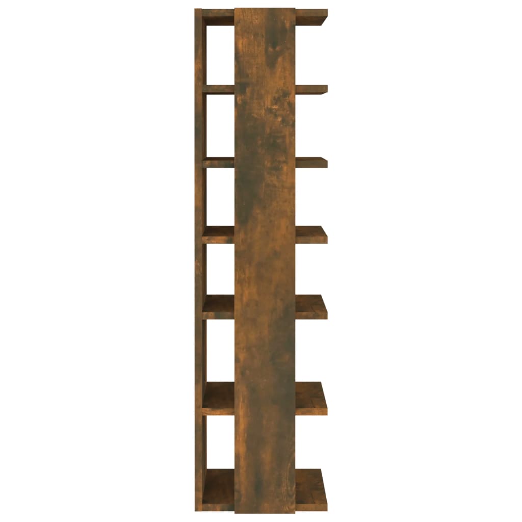 Scarpiere 2 pz Rovere Fumo 27,5x27x102 cm in Legno Multistrato - homemem39