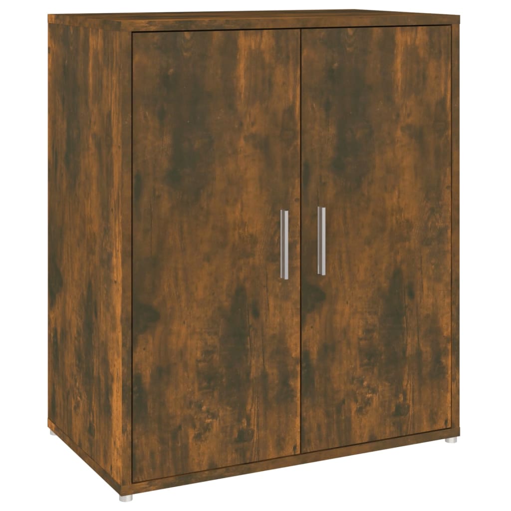 Scarpiera Rovere Fumo 60x35x70 cm in Legno Multistrato - homemem39