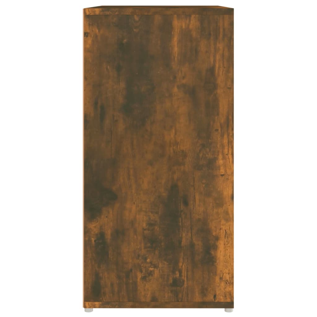 Scarpiera Rovere Fumo 60x35x70 cm in Legno Multistrato - homemem39