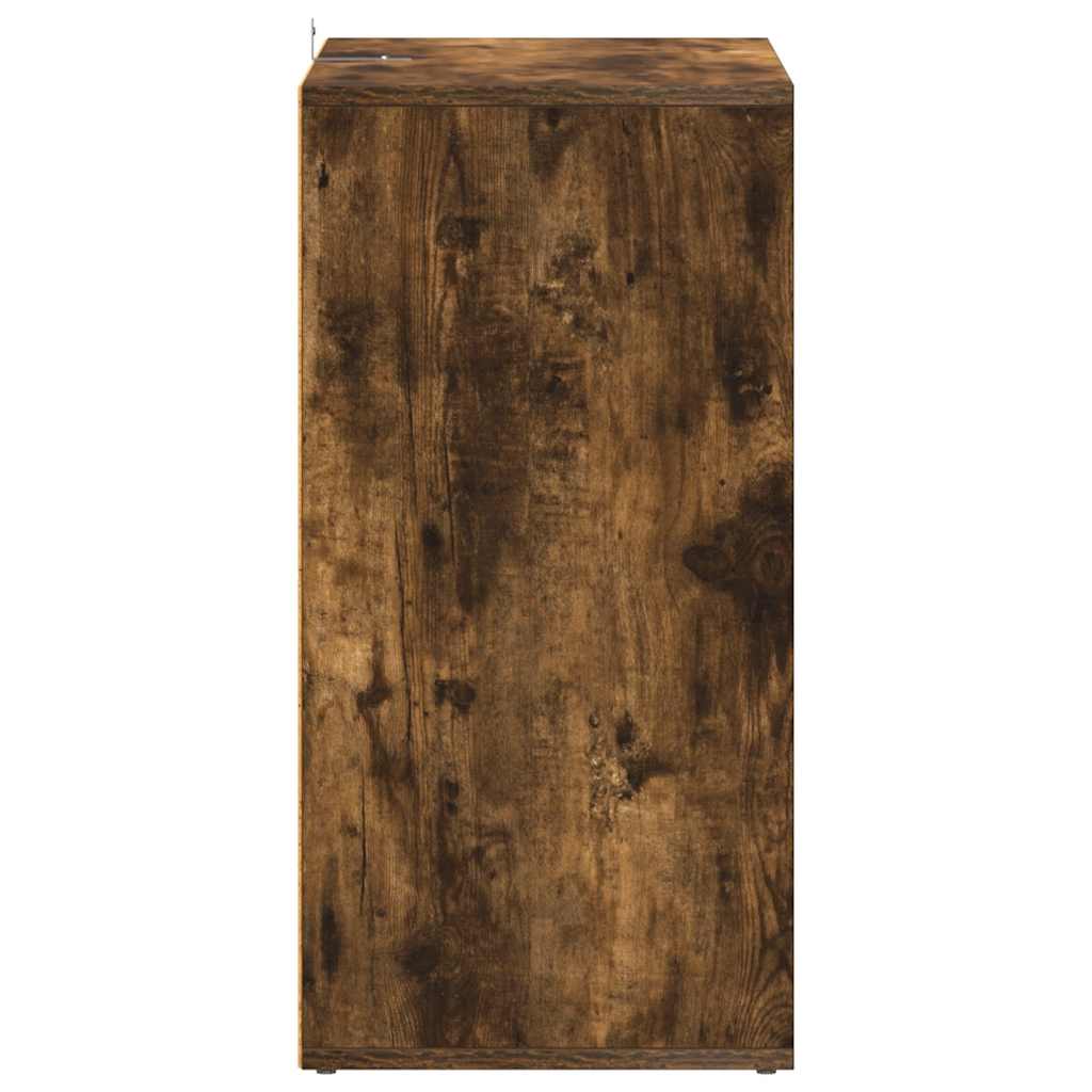 Scarpiera Grigio Sonoma 60x35x70 cm in Legno Multistrato