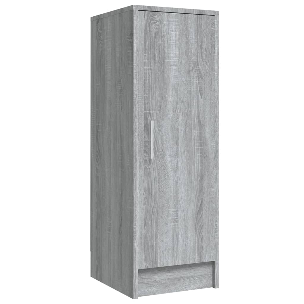 Sonoma Gray Shoe Rack 32x35x92 cm in Multilayer Wood