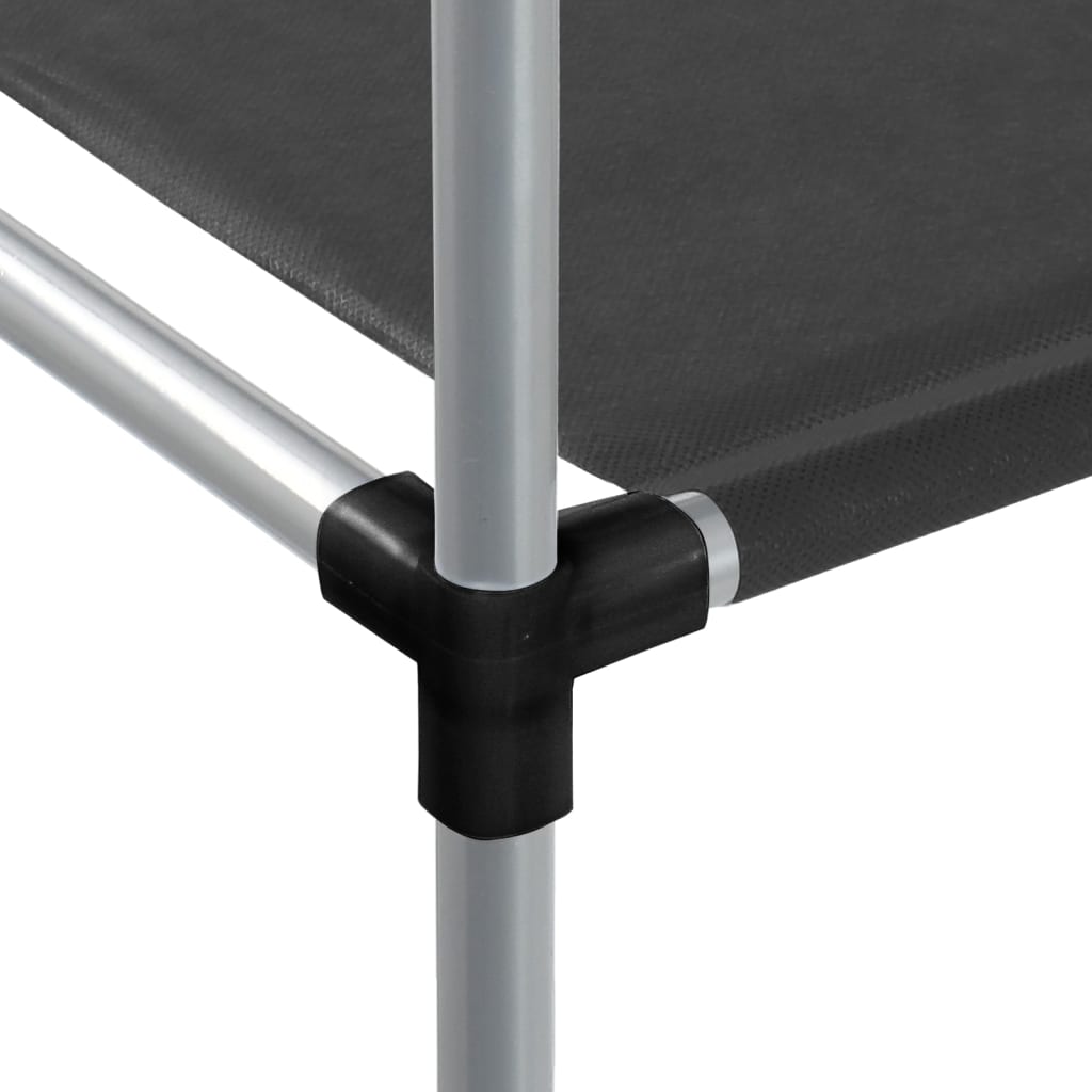 Rastrelliera per Lavatrice Nera 87x55x90,5 cm Ferro - homemem39