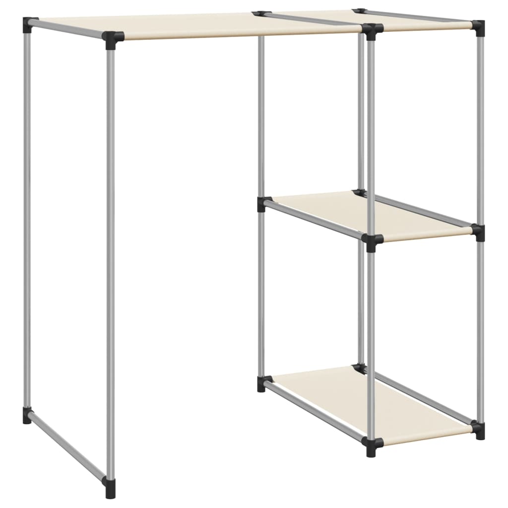 Rastrelliera per Lavatrice Crema 87x55x90,5 cm Ferro - homemem39