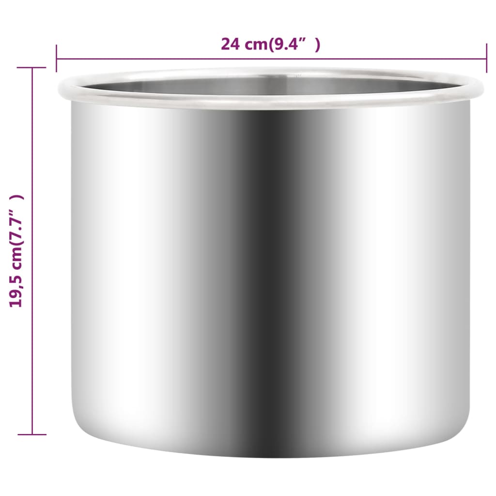 Camera a Vuoto in Acciaio Inox 7,4 L - homemem39