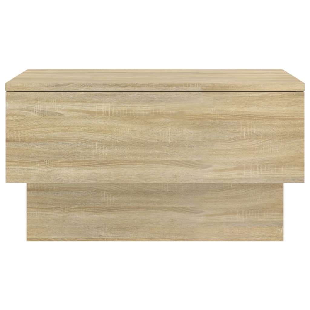 Wall-mounted bedside tables 2 pcs Sonoma Oak