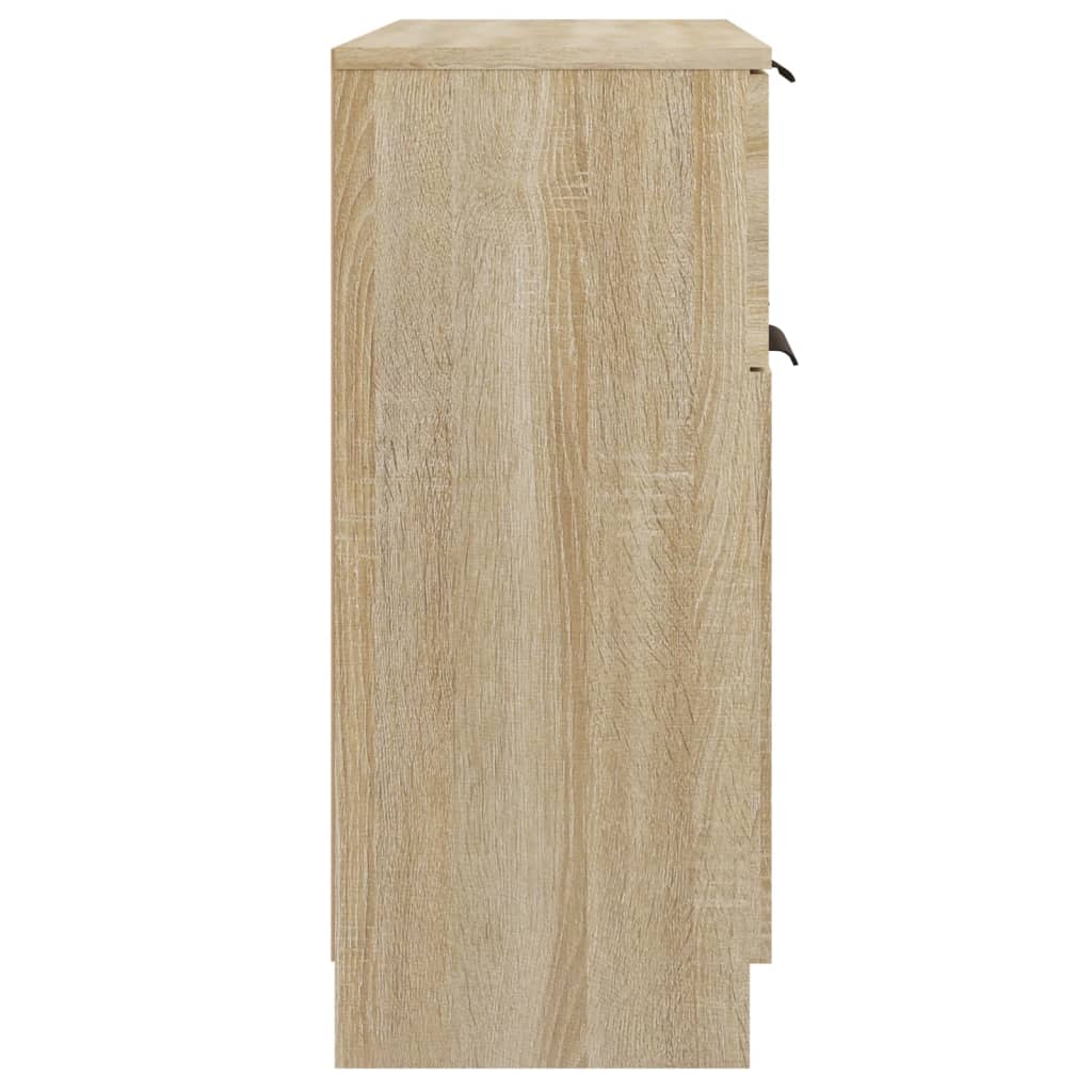 Credenza Rovere Sonoma 60x30x70 cm in Legno Multistrato - homemem39
