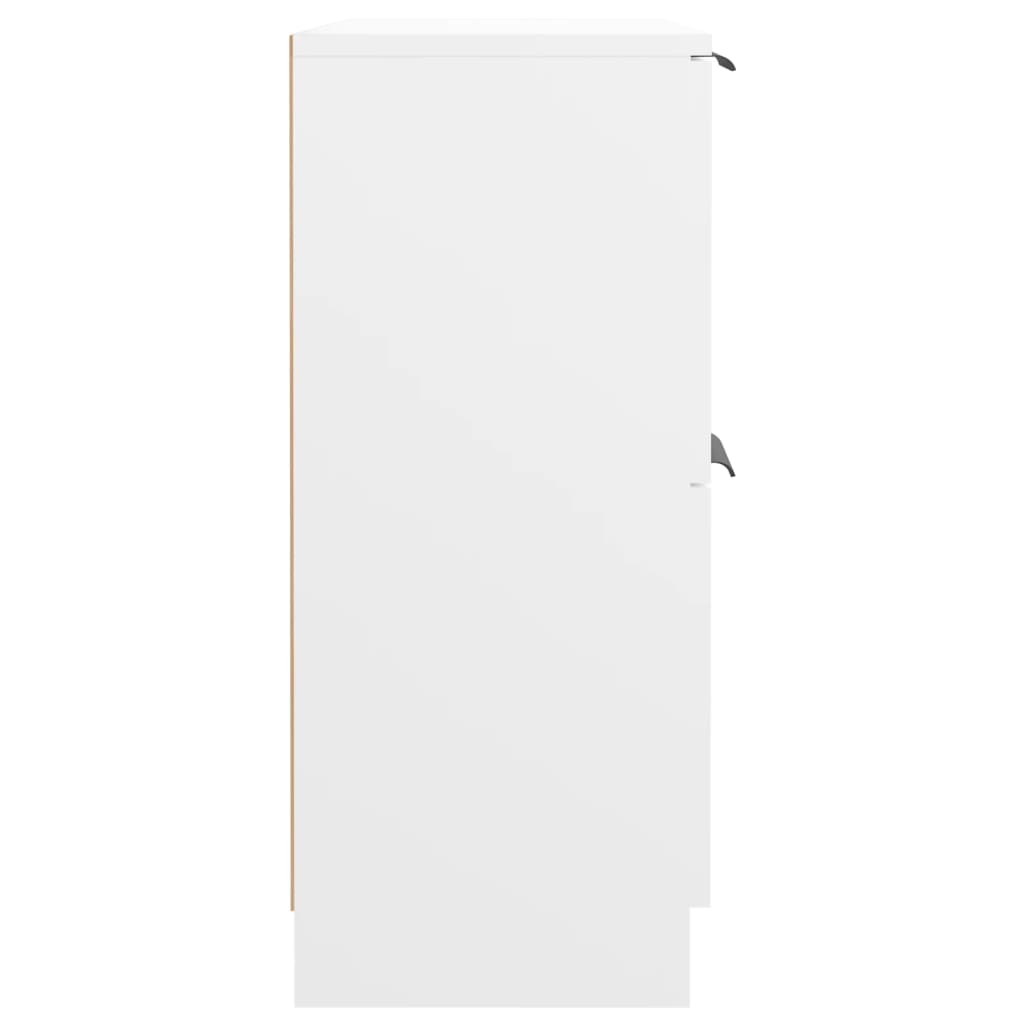 Credenza Bianca 60x30x70 cm in Legno Multistrato - homemem39