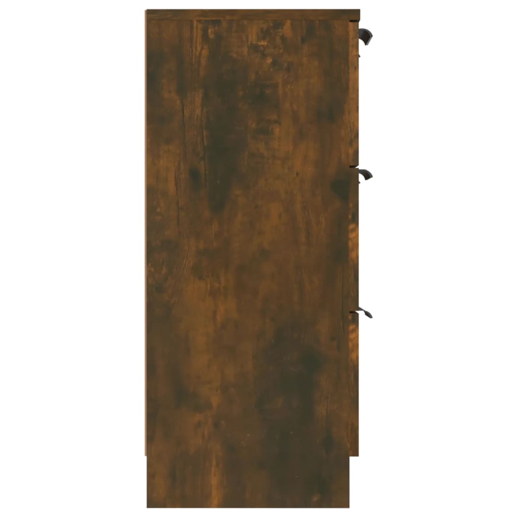 Credenza Rovere Fumo 60x30x70 cm in Legno tecnico - homemem39