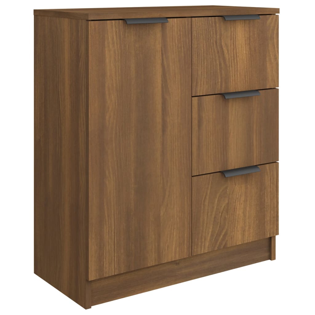Credenza Rovere Marrone 60x30x70 cm in Legno tecnico - homemem39