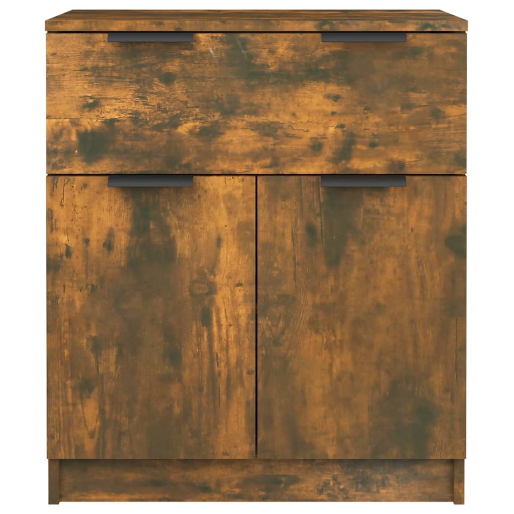 Credenza Rovere Fumo 60x30x70 cm in Legno tecnico - homemem39