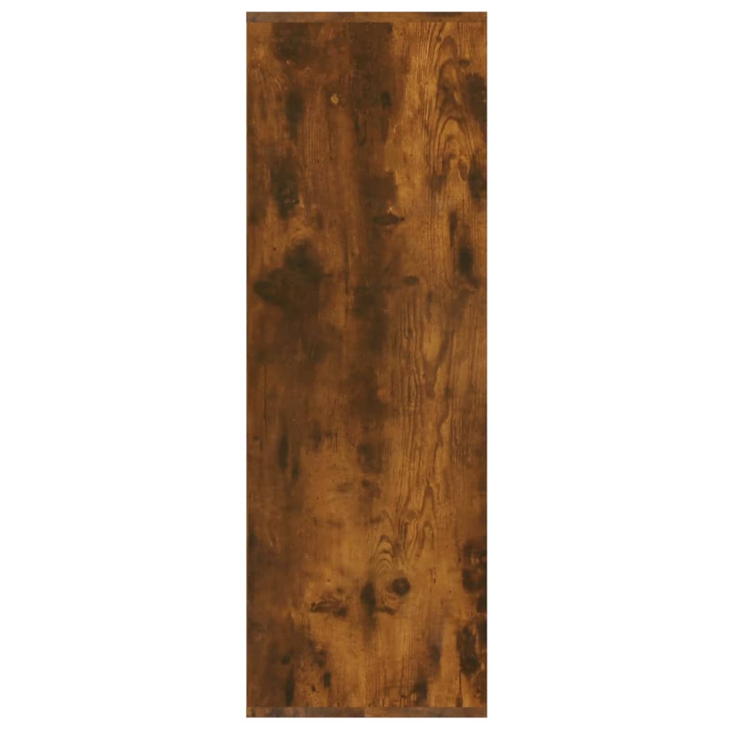 Scarpiera Rovere Fumo 54x34x100,5 cm in Legno Multistrato