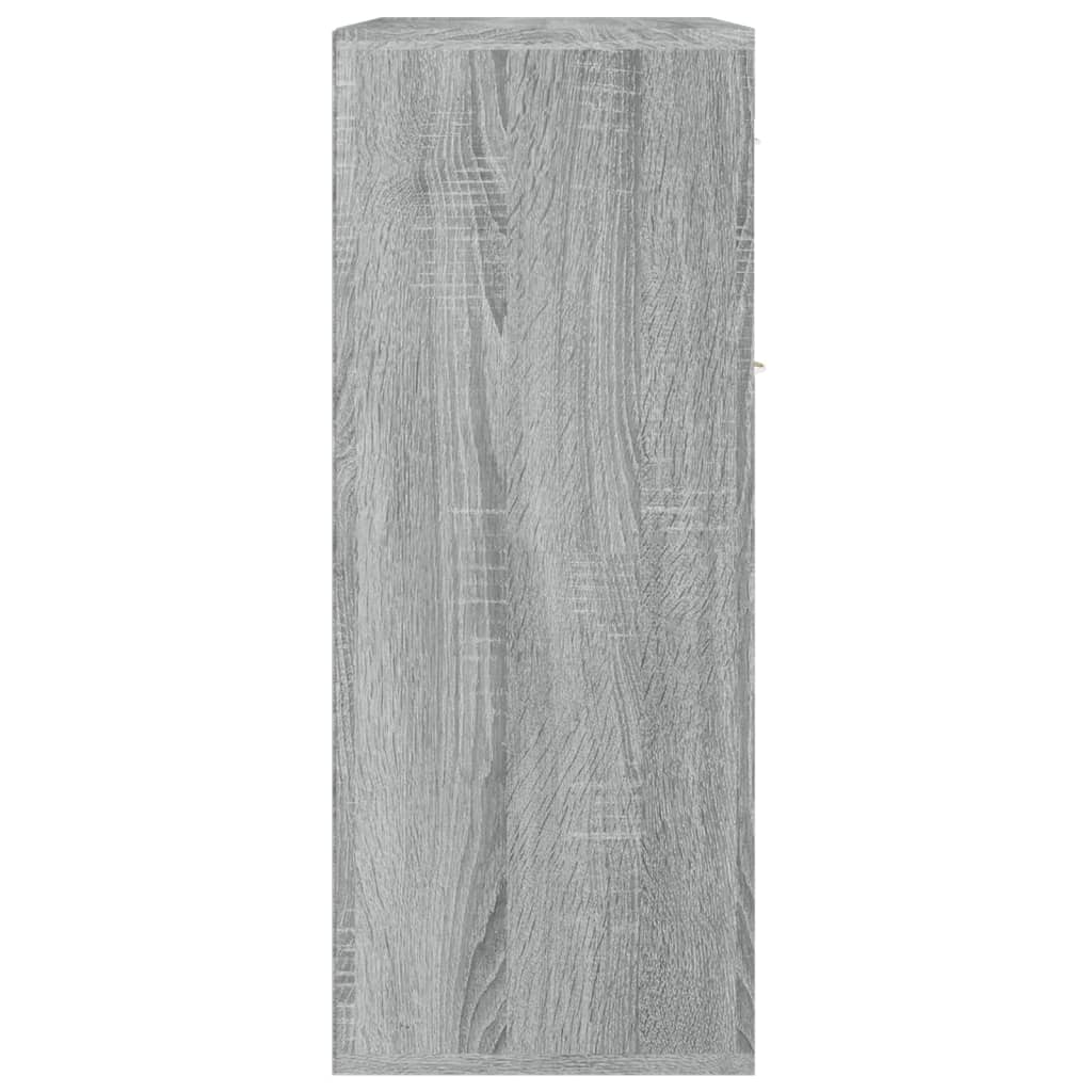 Credenza Grigio Sonoma 60x30x75 cm in Legno Multistrato - homemem39