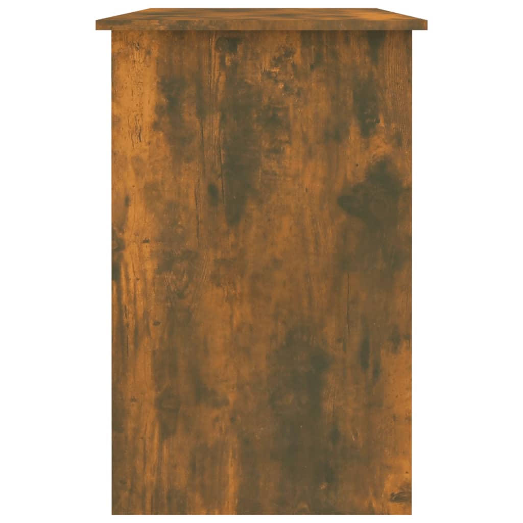 Scrivania Rovere Fumo 100x50x76 cm in Legno Multistrato - homemem39