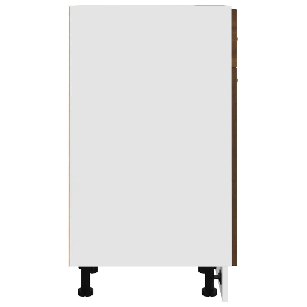 Mobile con Cassetto “Lyon” Rovere Marrone 30x46x81,5 - homemem39