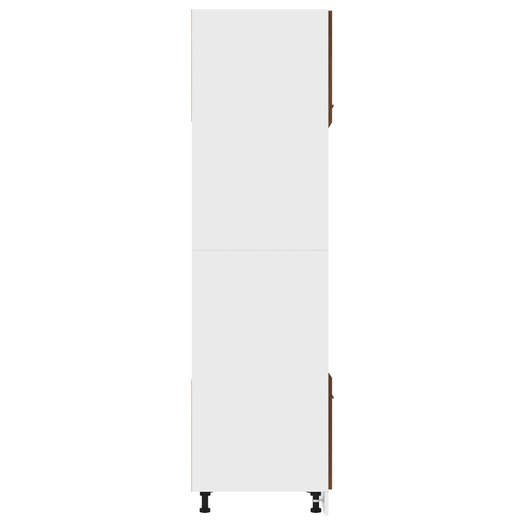 Armadio Microonde “Lyon” Rovere Marrone 60x57x207 cm - homemem39