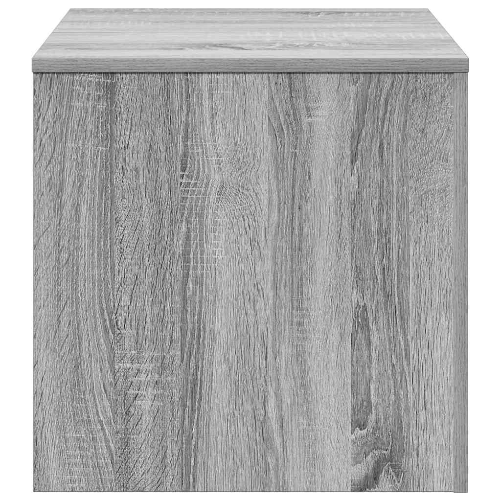 Credenze 3 pz Grigio Sonoma in Legno Multistrato