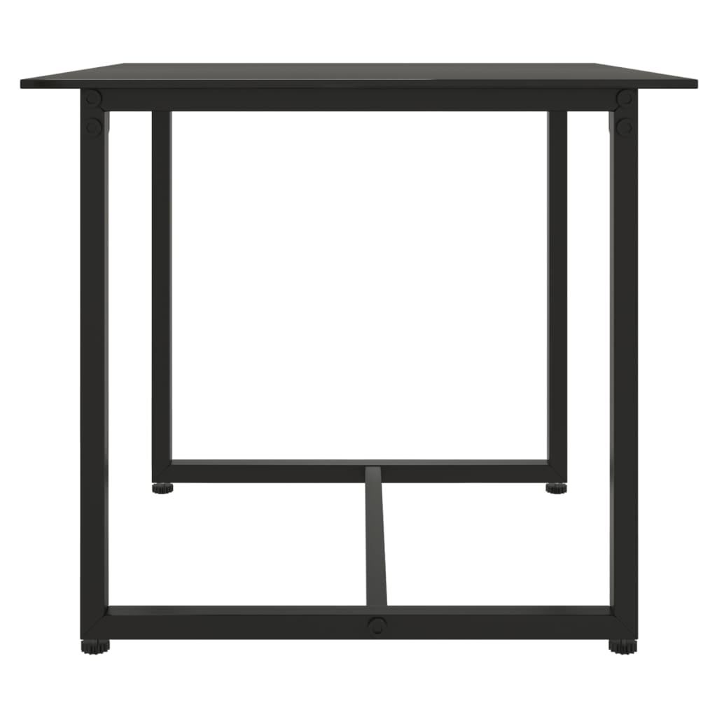 Set Divani da Giardino 3 pz con Cuscini Nero in Polyrattan - homemem39