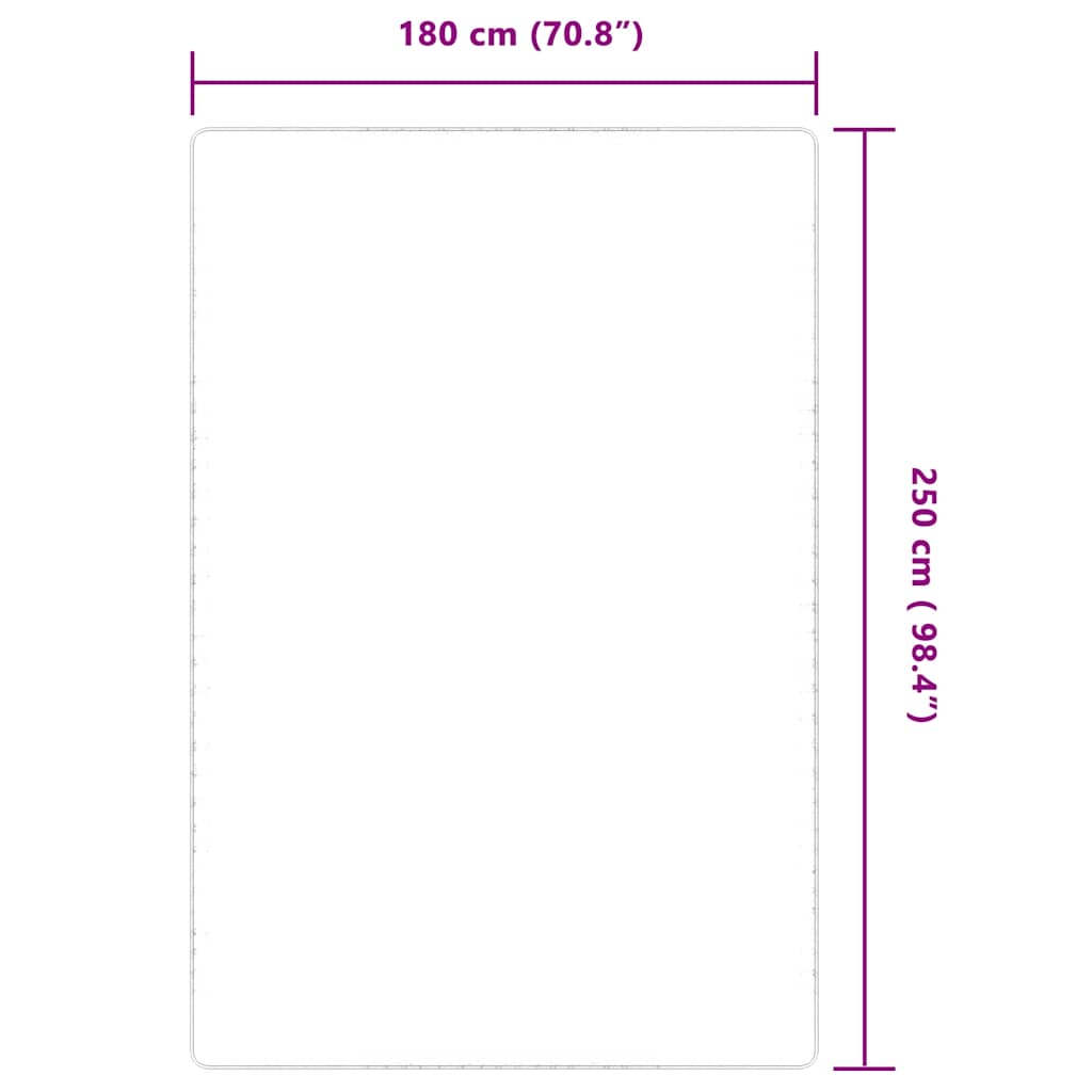 Tappeto di Iuta con Base in Lattice 180x250 cm