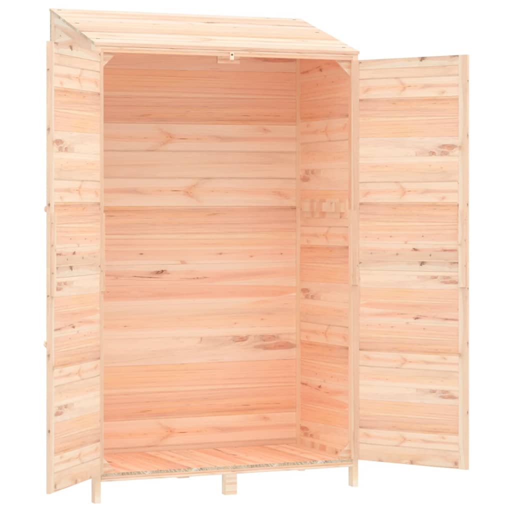 Capanno da Giardino 102x52x174,5 cm in Legno Massello di Abete - homemem39