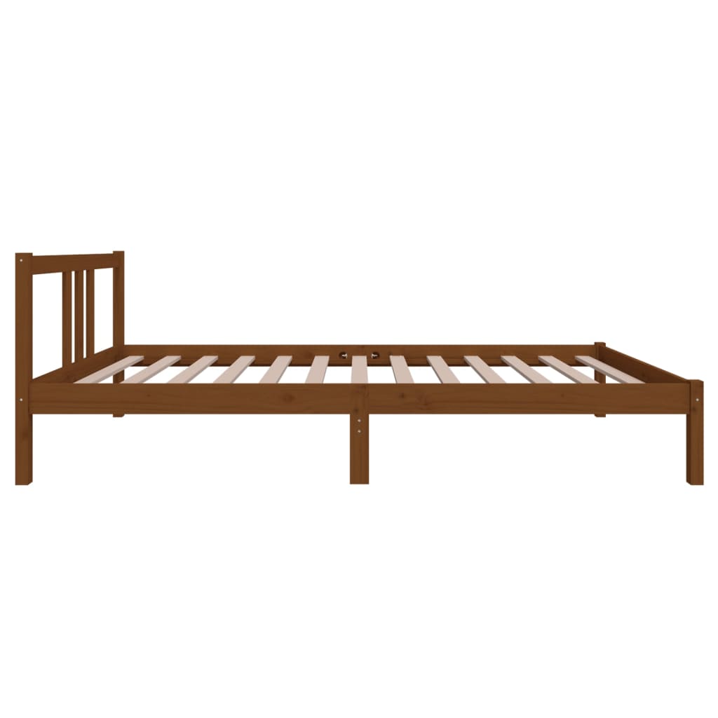 Giroletto senza Materasso Ambra in Legno Massello 100x200 cm - homemem39