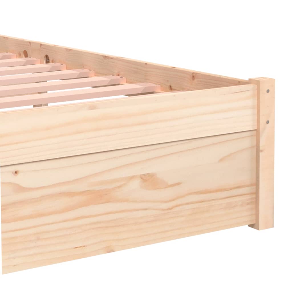 Giroletto in Legno Massello 90x190 cm Single - homemem39