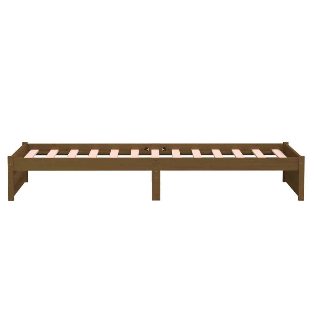 Giroletto Ambra in Legno Massello 90x190 cm Single - homemem39