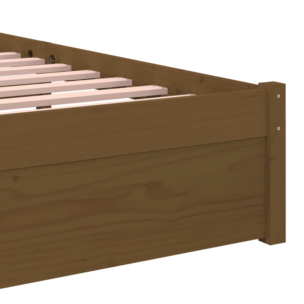 Giroletto senza Materasso Ambra Legno Massello Pino 90x200 cm - homemem39