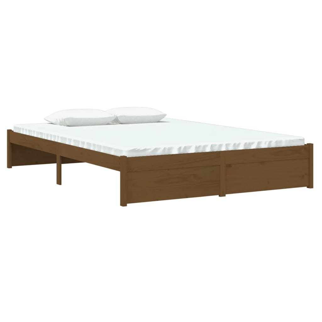 Giroletto senza Materaso Ambra in Legno Massello 140x200 cm - homemem39