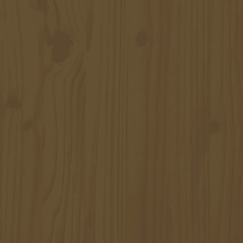 Giroletto senza Materaso Ambra in Legno Massello 200x200 cm - homemem39