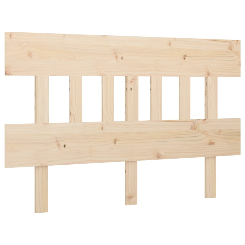 Testiera per Letto 153,5x3x81 cm in Legno Massello di Pino - homemem39