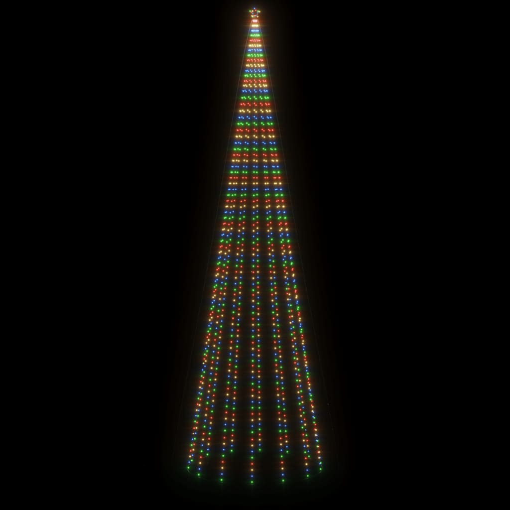 Albero di Natale a Cono Colorato 1134 LED 230x800 cm - homemem39