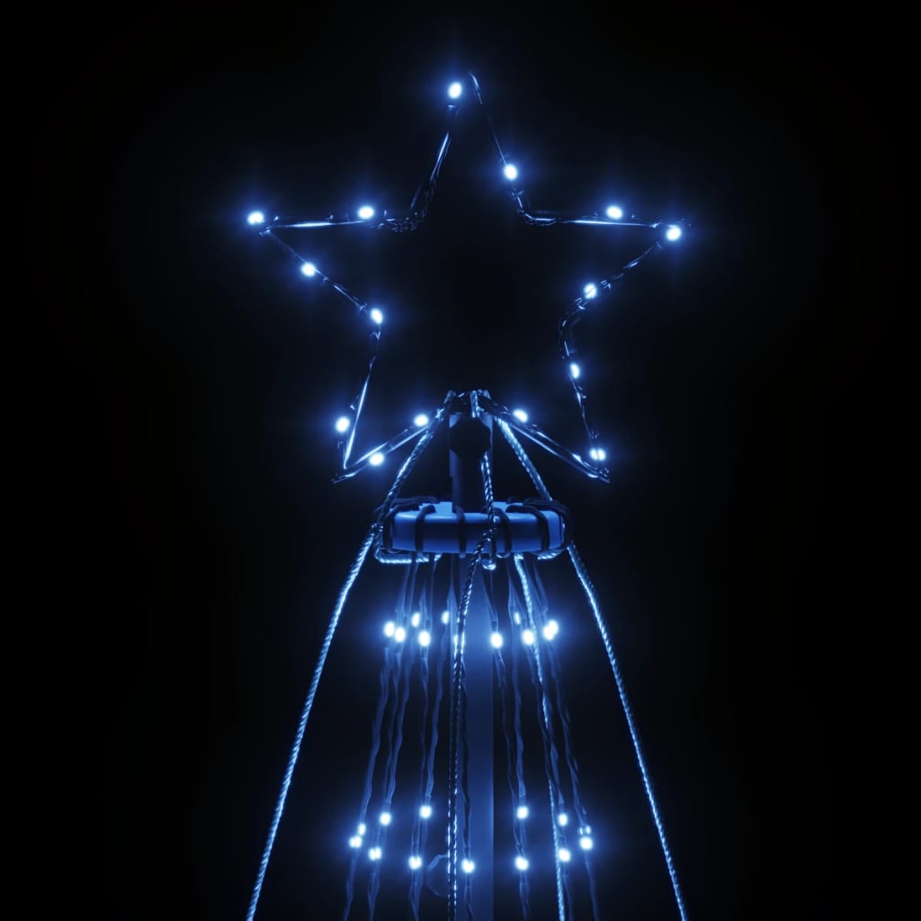 Albero di Natale con Puntale Blu 1134 LED 800 cm - homemem39