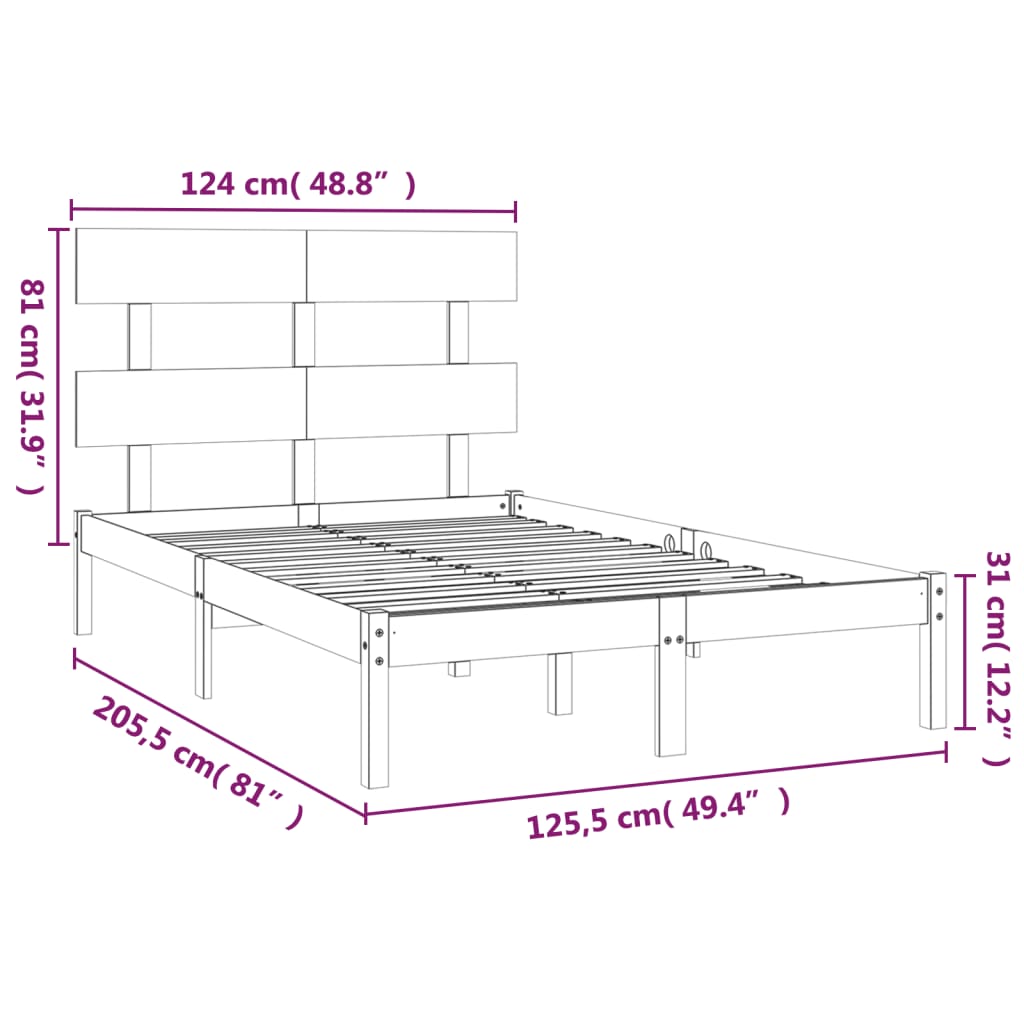 Giroletto in Legno Massello 120x200 cm | homemem39
