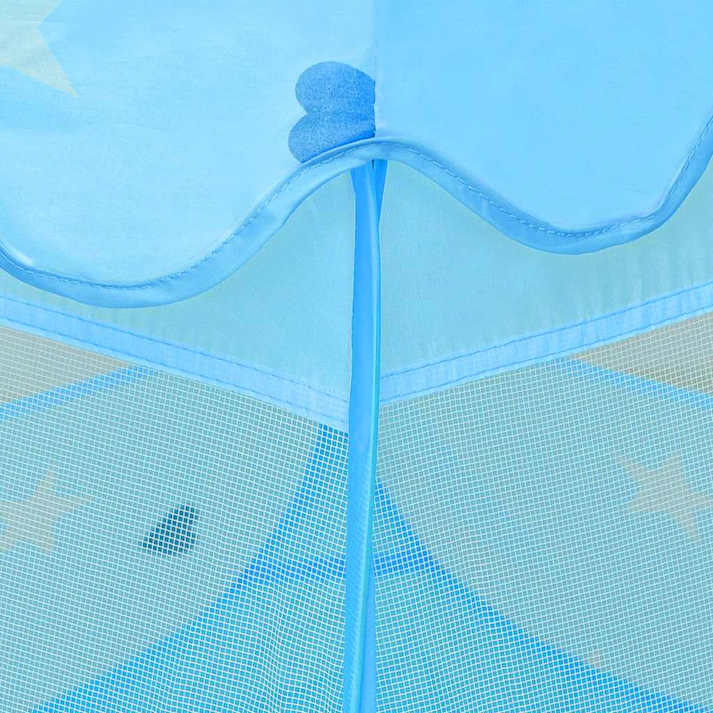 Tenda da Gioco per Bambini Blu con 250 Palline 102x102x82 cm - homemem39