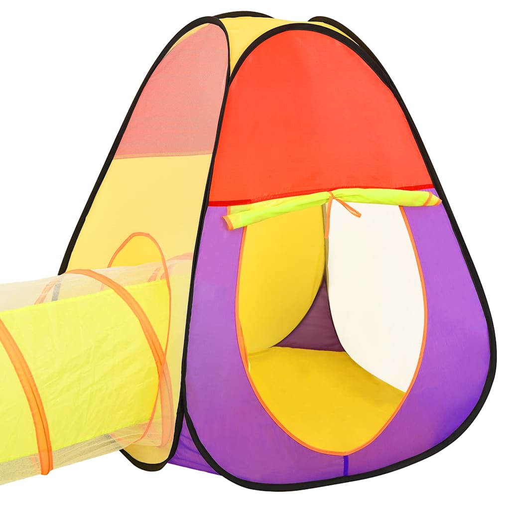 Tenda da Gioco per Bambini 250 Palline Multicolore 255x80x100cm - homemem39