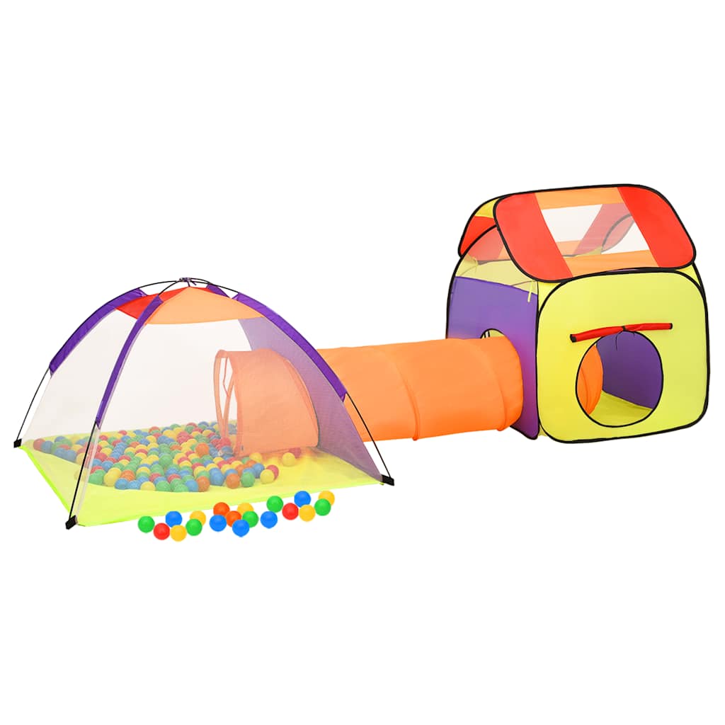 Tenda da Gioco Bambini 250 Palline Multicolore 338x123x111 cm - homemem39