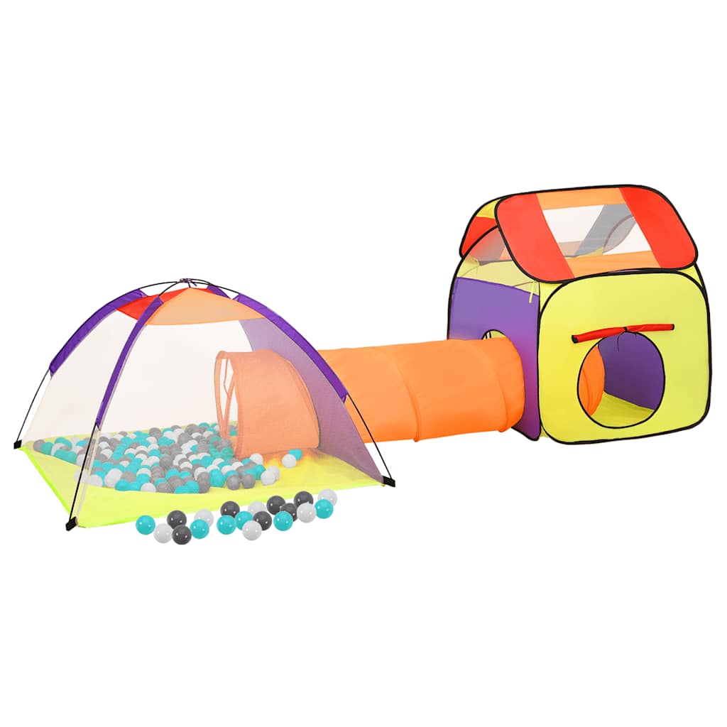 Tenda da Gioco Bambini 250 Palline Multicolore 338x123x111 cm - homemem39