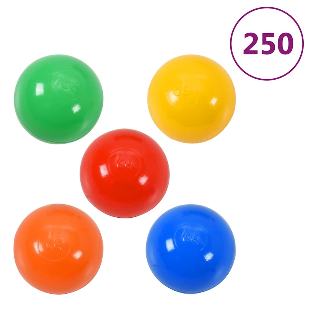 Tenda da Gioco per Bambini Rosa con 250 Palline 100x100x127 cm - homemem39