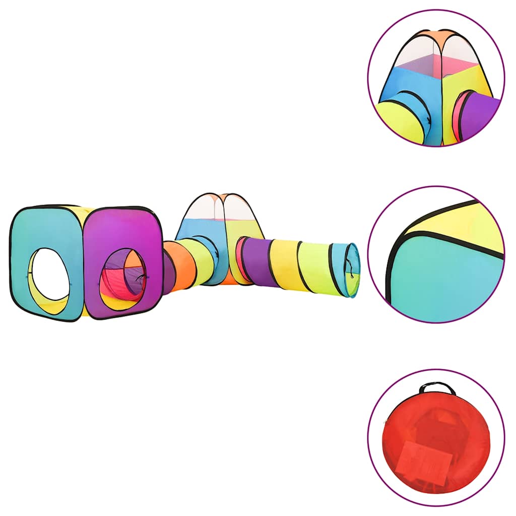 Tenda da Gioco per Bambini 250 Palline Multicolore 190x264x90cm - homemem39